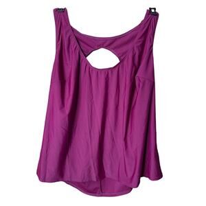 Holipick  Swim Top Size 24W in Burgundy